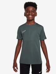 Nike Vintage Green/Black Dri-FIT Academy Training T-Shirt - Image 1 of 3