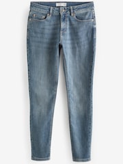 Smoky Blue Low Skinny Jeans - Image 5 of 6
