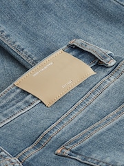 Smoky Blue Low Skinny Jeans - Image 6 of 6