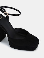 Novo Black Wide Fit ILIKA Close Toe Platform Courts - Image 4 of 6