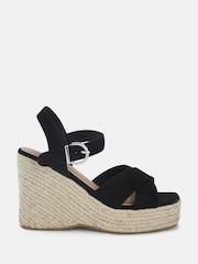 Novo Black Balto Espadrille Wedges - Image 2 of 6