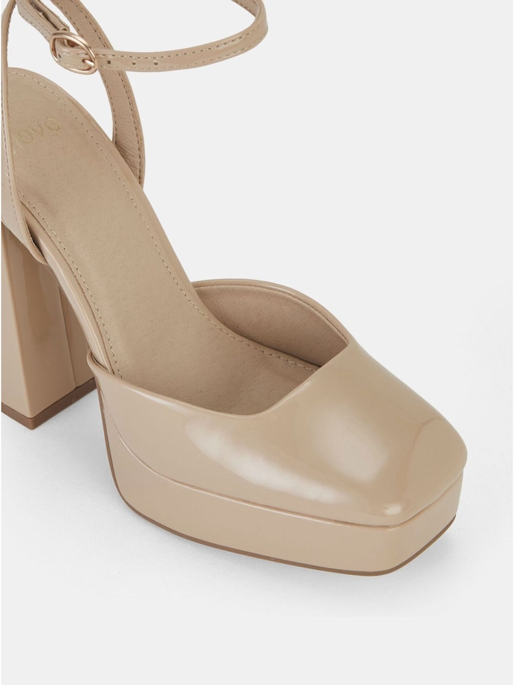 Novo Nude Regular Fit ILIKA Close Toe Platform Courts - Image 6 of 6 Novo Nude Regular Fit ILIKA Close Toe Platform Courts - Image 6 of 6