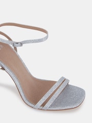 Novo Silver McKenna Strappy Heeled Sandals - Image 4 of 6