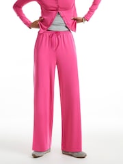 River Island Pink Soft Touch Trousers - Image 4 of 4