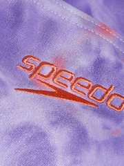 Speedo Womens Purple Printed Adjustable Bikini - Image 8 of 8