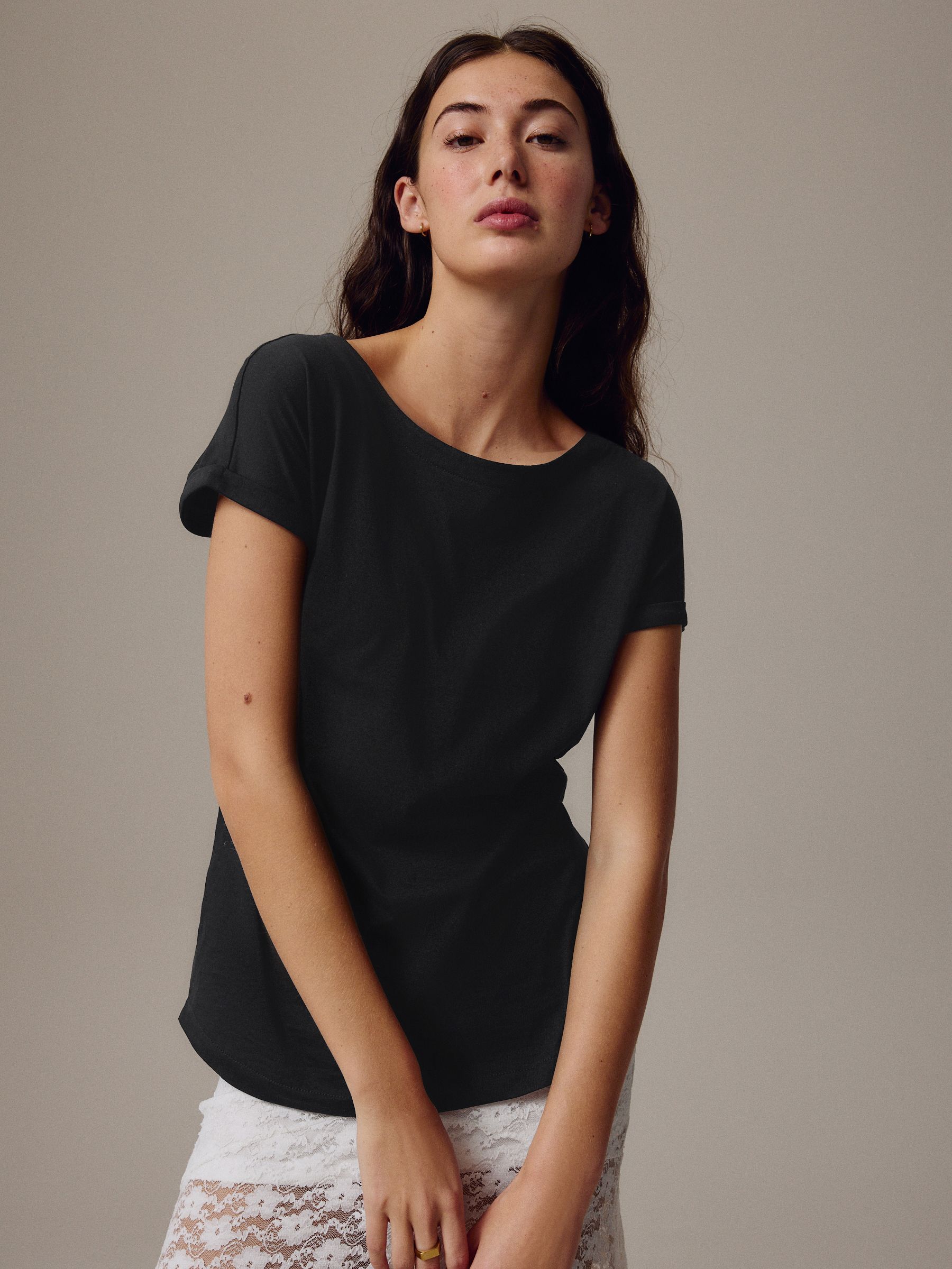 Cap sleeve cotton t shirts discount