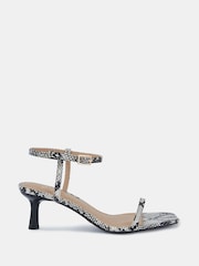 Novo Natural Standard Fit Undercover Low Heel Two Part Sandals - Image 2 of 6