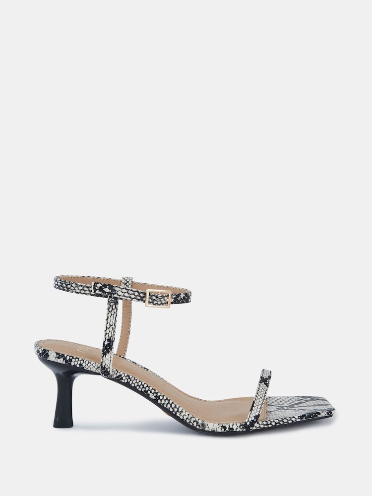 Novo Natural Standard Fit Undercover Low Heel Two Part Sandals - Image 2 of 6