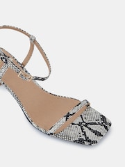 Novo Natural Standard Fit Undercover Low Heel Two Part Sandals - Image 6 of 6