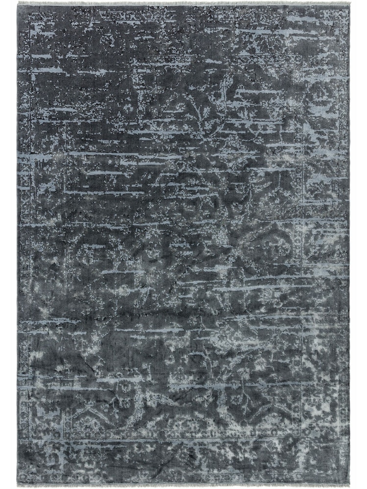 Asiatic Rugs Charcoal Grey Zehraya Charcoal Washable Rug - Image 2 of 5