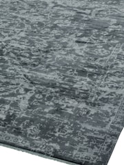 Asiatic Rugs Charcoal Grey Zehraya Charcoal Washable Rug - Image 3 of 5