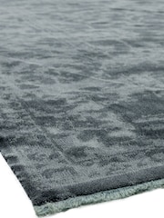 Asiatic Rugs Charcoal Grey Zehraya Charcoal Washable Rug - Image 5 of 5