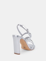 Novo Silver Standard Fit Mimosa Strappy Block Heels - Image 6 of 6