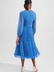 Hobbs Blue Petite Selena Dress - Image 2 of 4