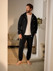 Black Cuffed Joggers - Image 2 of 9