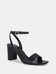Novo Black Novo Martinez Regular Fit Block Heel Sandals - Image 3 of 6
