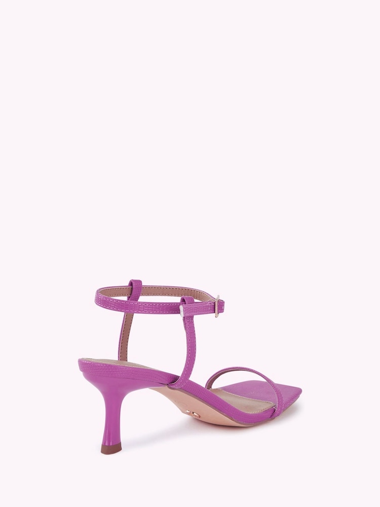 Novo Pink Regular Fit Undercover Low Heel Two Part Sandals - Image 6 of 6 Novo Pink Regular Fit Undercover Low Heel Two Part Sandals - Image 6 of 6