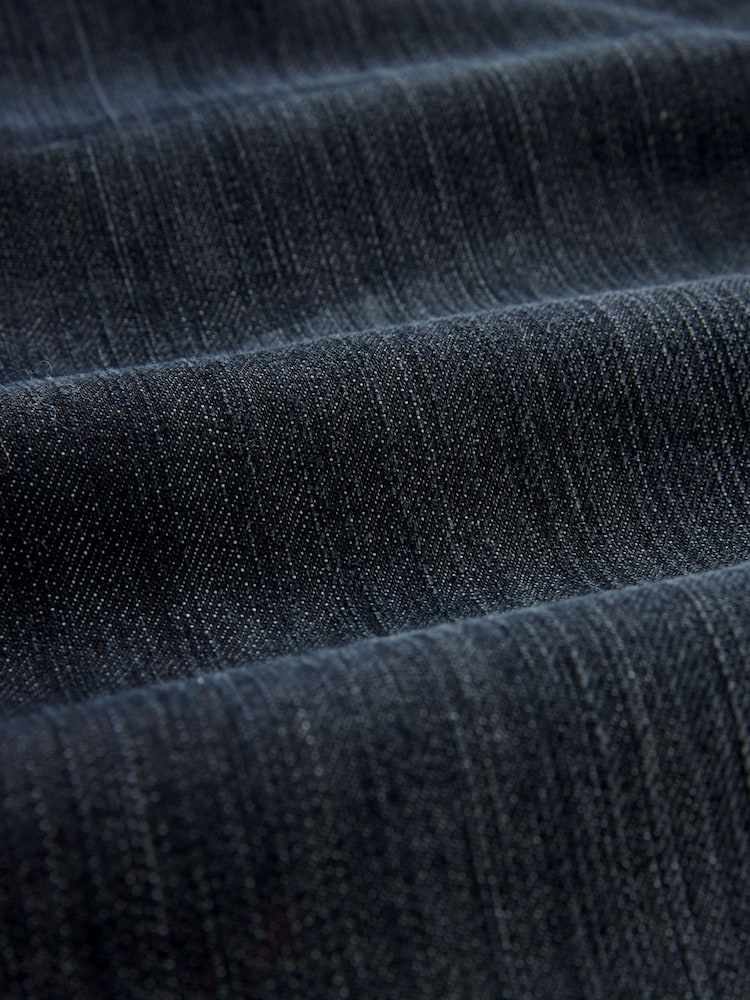 Dunkles Tintenblau - Bootcut-Jeans aus Baumwolle - Bild 12 von 12
