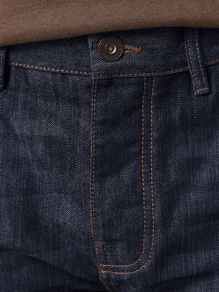 Bleu encre foncé - Jeans bootcut en coton - Image 7 of 12