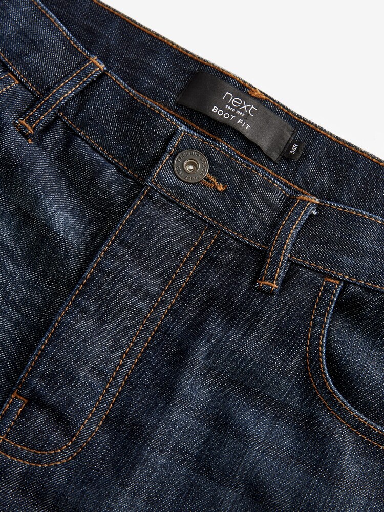 Bleu encre foncé - Jeans bootcut en coton - Image 9 of 12
