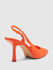 Novo Orange Wide Fit Zafu Slingback Court Shoes - Image 4 of 4