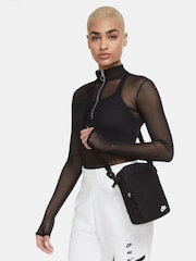Nike Black Heritage Cross-Body Bag - Image 1 of 8