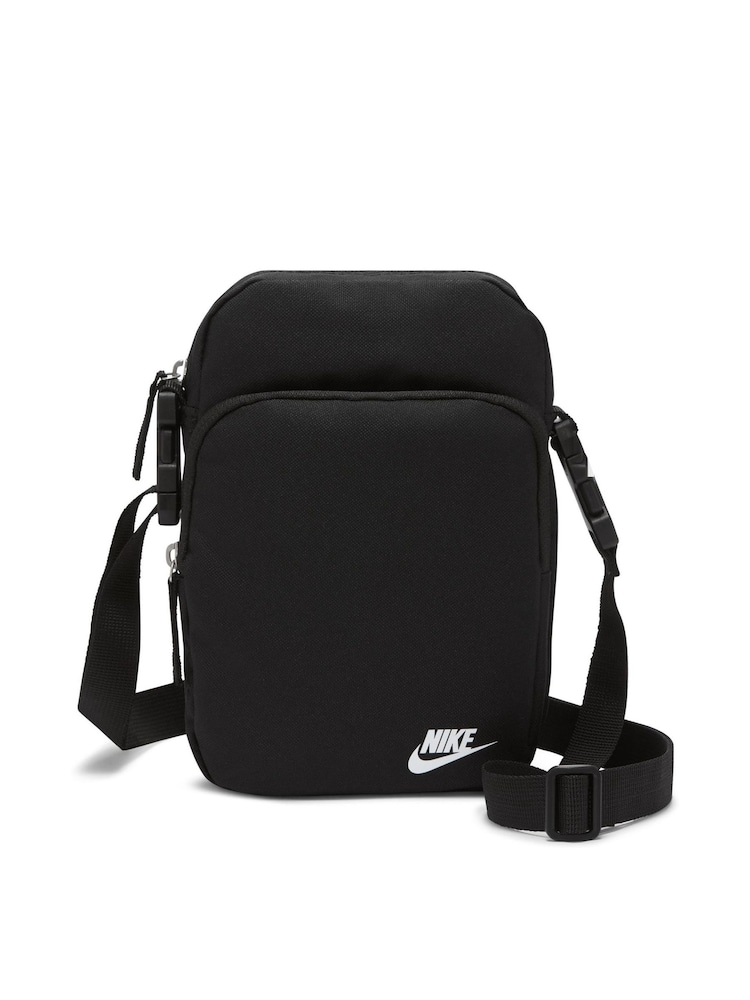 Nike Black Heritage Cross-Body Bag - Image 3 of 8