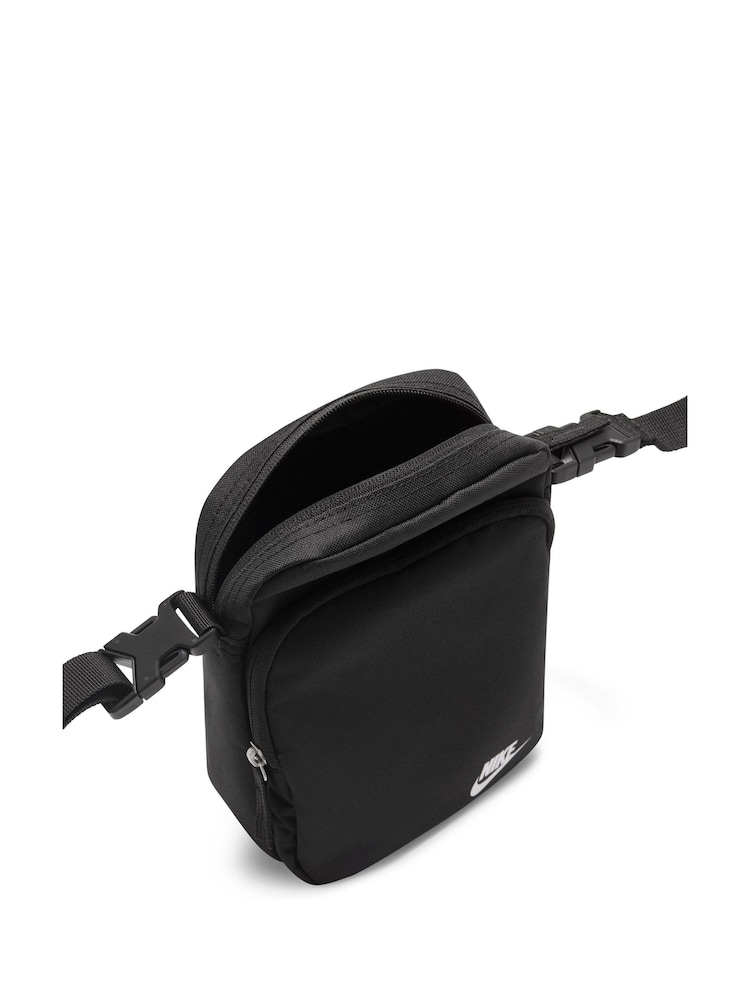 Nike Black Heritage Cross-Body Bag - Image 5 of 8