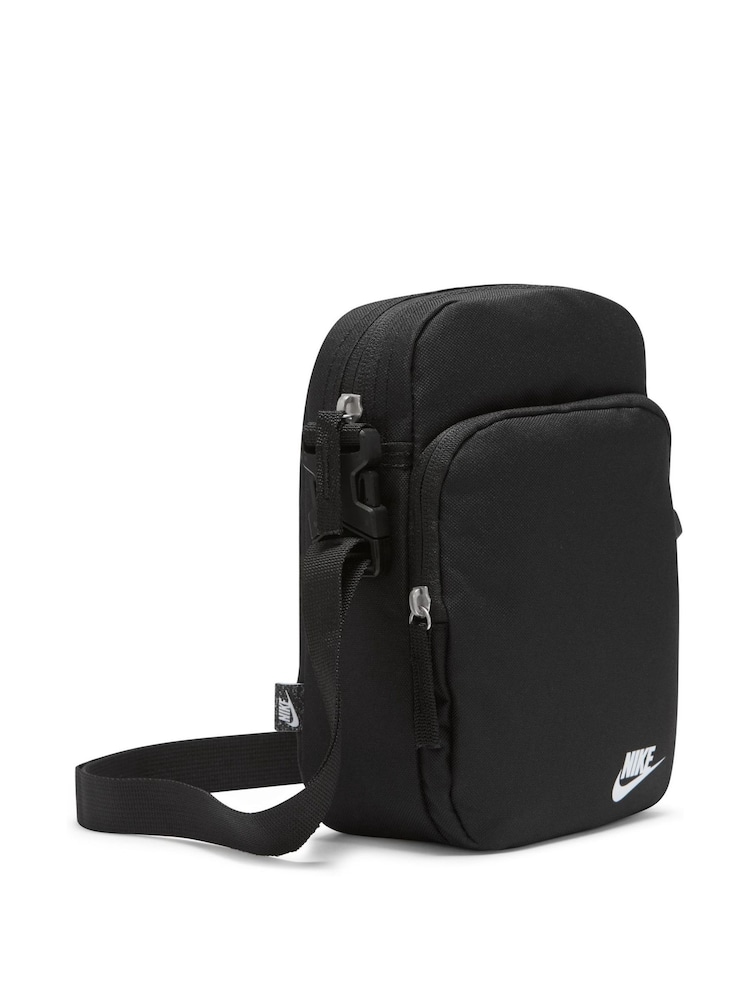 Nike Black Heritage Cross-Body Bag - Image 6 of 8