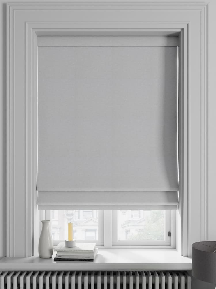 Silver Soho Made To Measure Roman Blind - Image 1 of 4