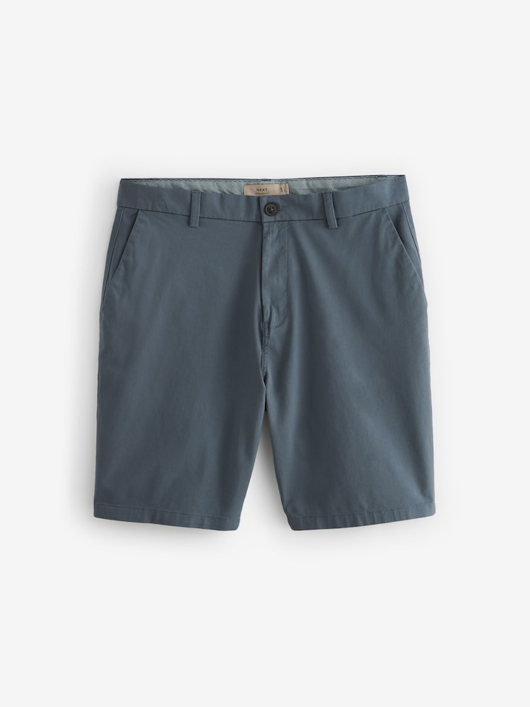 Vintage bleu/rose/pierre foncée - Slim Fit (Slim Fit) - Short chino extensible 3 Pack - Image 10 of 14