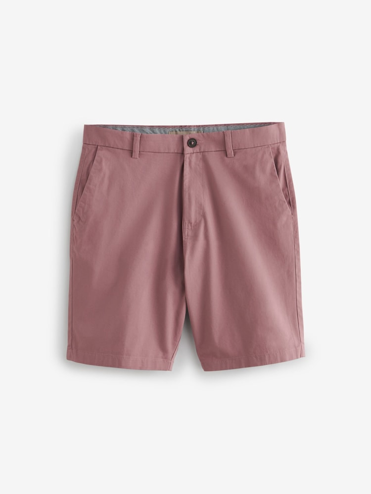 Vintage bleu/rose/pierre foncée - Slim Fit (Slim Fit) - Short chino extensible 3 Pack - Image 11 of 14