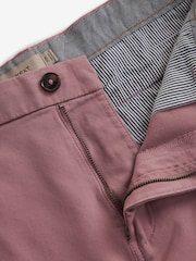 Vintage-Blau/Rosa/Dunkles Steingrau - Schmale Passform - Chino-Shorts, Stretch, 3er-Pack - Bild 12 von 14