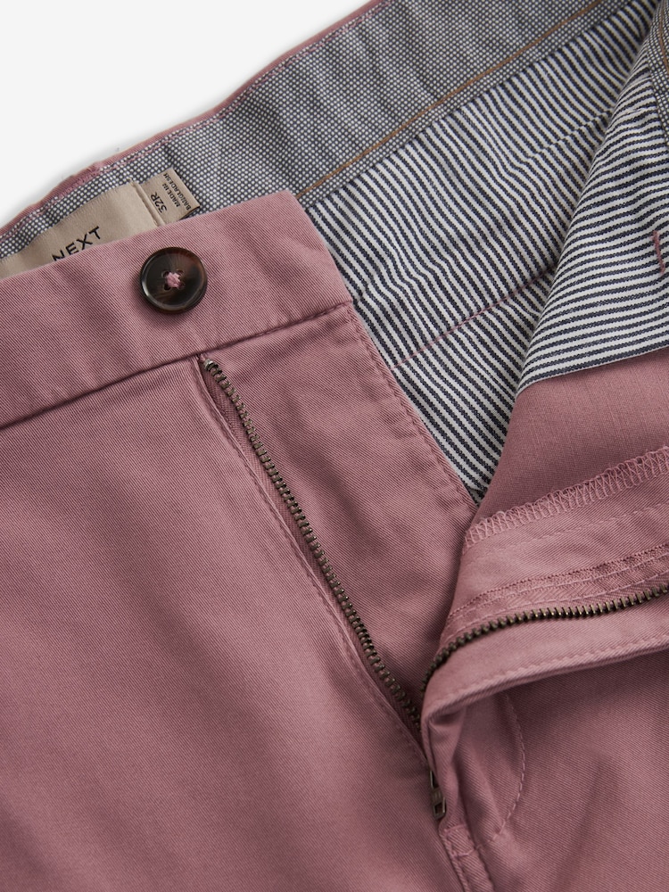 Vintage bleu/rose/pierre foncée - Slim Fit (Slim Fit) - Short chino extensible 3 Pack - Image 12 of 14