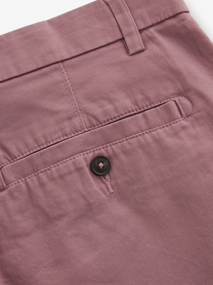 Vintage bleu/rose/pierre foncée - Slim Fit (Slim Fit) - Short chino extensible 3 Pack - Image 13 of 14
