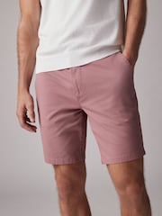 Vintage-Blau/Rosa/Dunkles Steingrau - Schmale Passform - Chino-Shorts, Stretch, 3er-Pack - Bild 2 von 14