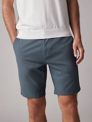 Vintage-Blau/Rosa/Dunkles Steingrau - Schmale Passform - Chino-Shorts, Stretch, 3er-Pack - Bild 3 von 14