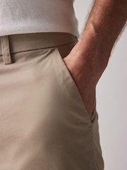 Vintage-Blau/Rosa/Dunkles Steingrau - Schmale Passform - Chino-Shorts, Stretch, 3er-Pack - Bild 8 von 14