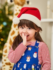 JoJo Maman Bébé Sombrero de Papá Noel de punto - Imagen 3 de 5