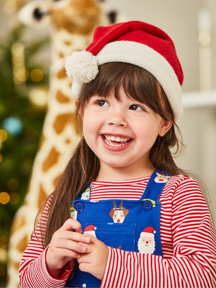 Buy JoJo Maman Bébé Red Knitted Father Christmas Hat from the Next