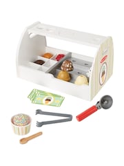 Melissa & Doug Wooden Ice Cream Counter - Image 2 of 4