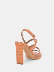 Novo Orange Standard Fit Mimosa Strappy Block Heels - Image 6 of 6