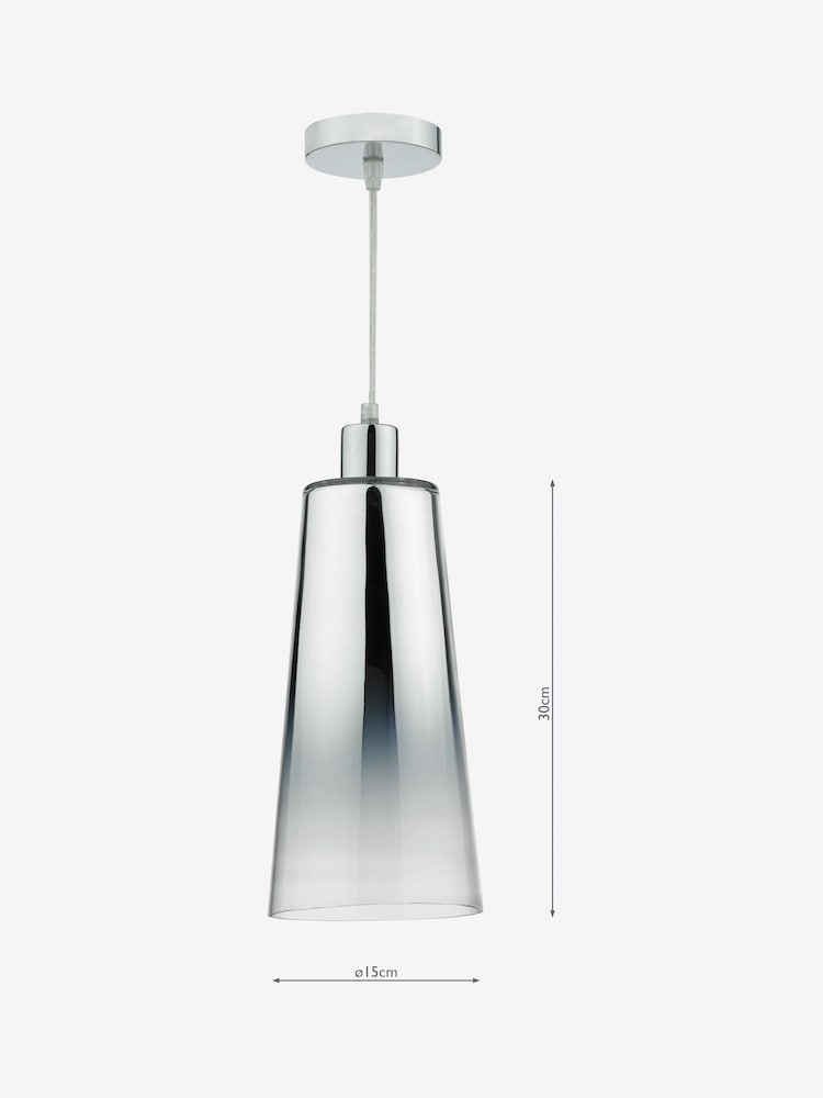 Dar Lighting Silver Smokey Easy Fit Shade - Image 2 of 4