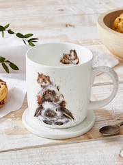 Royal Worcester Wrendale Mug and Coaster Set - Image 2 of 5