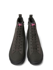 Camper Brutus Grey Nubuck Men's Ankle Boots - Image 4 of 5
