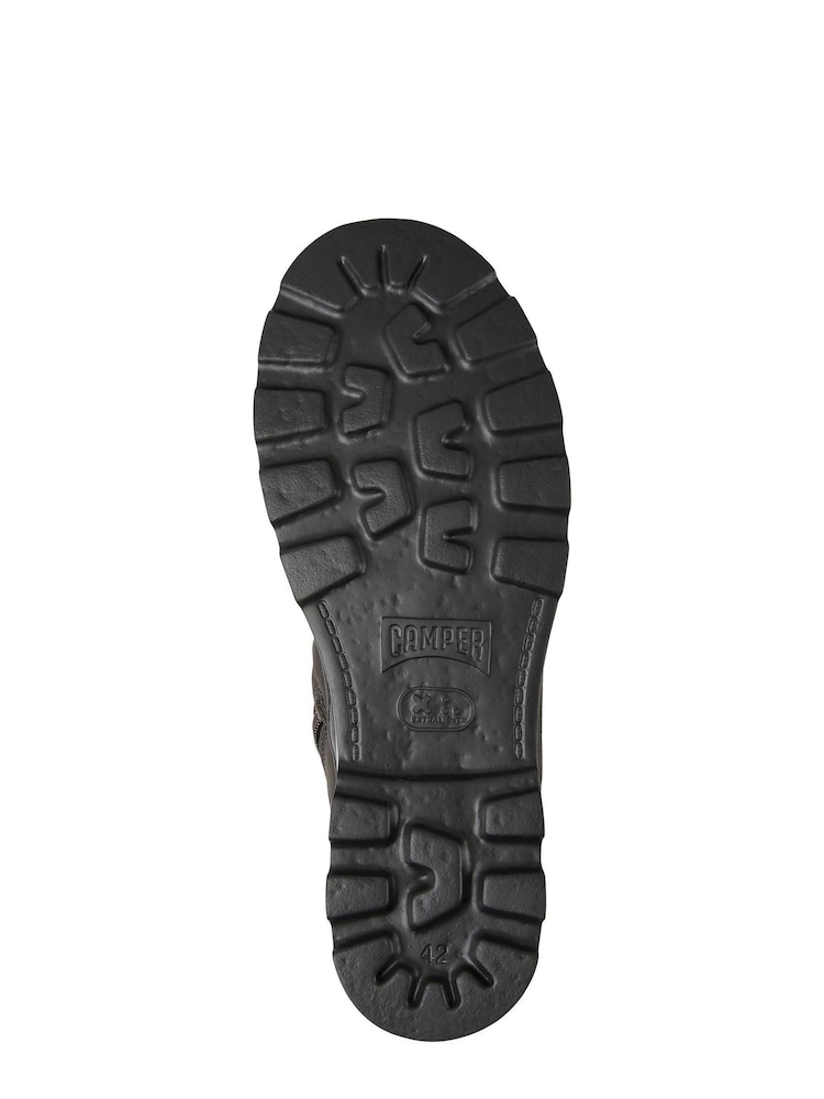 Camper Brutus Grey Nubuck Men's Ankle Boots - Image 5 of 5