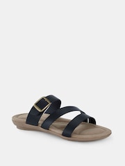 Sandalias tipo chinelas con tiras Tia de Novo - Imagen 3 de 6