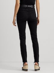 Lauren Ralph Lauren High Rise Skinny Ankle Stretch Denim Jeans - Image 3 of 10