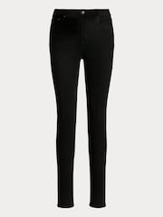 Lauren Ralph Lauren High Rise Skinny Ankle Stretch Denim Jeans - Image 10 of 10