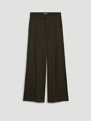Hush Green Taylor Piped Wide Leg Trousers - Image 1 of 1